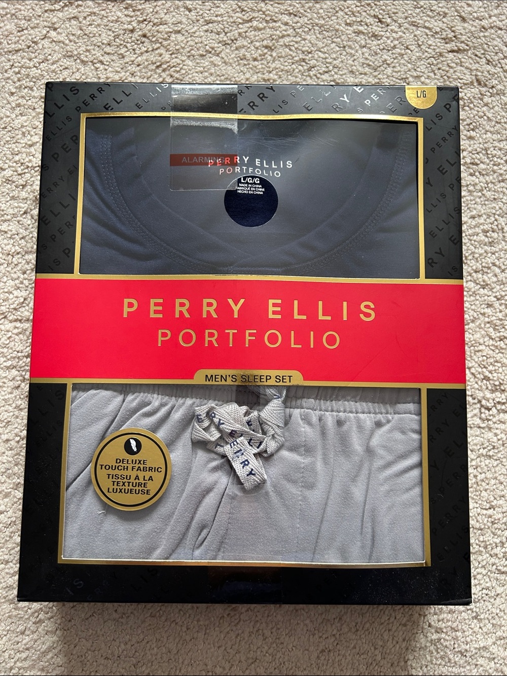NWT Perry Ellis Men’s Pajama Set
